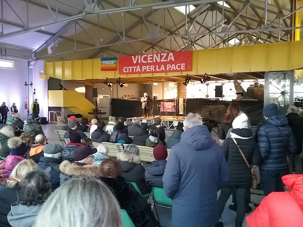 Immagine storica del movimento No Dal Molin a Vicenza